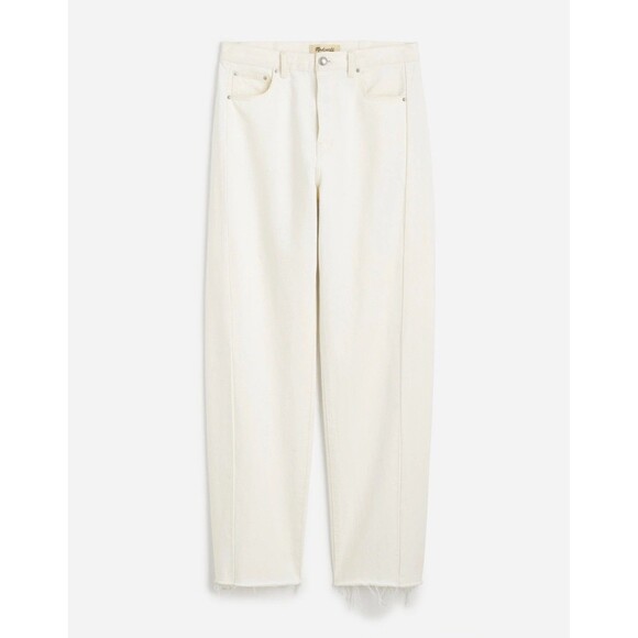 Madewell Womens $148 Pieced Barrel-Leg Jeans NWT Size 28 - Picture 14 of 14